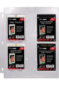 Accessori Cards - 1 foglio per raccoglitore ad anelli: One-touch display