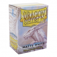 Accessori Cards - 100 card sleeves - buste protettive per cards: Matte white - formato usa 66 x 91