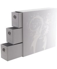 Accessori Cards - Porta carte - fortress: 3 card drawer - vertical - white
