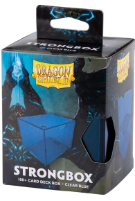 Accessori Cards - Porta mazzo: Deck-box - strong box - clear blue