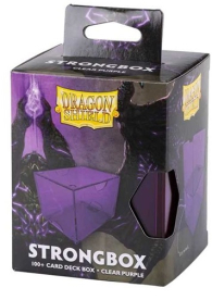 Accessori Cards - Porta mazzo: Deck-box - strong box - clear purple
