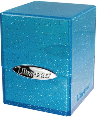 Accessori Cards - Porta mazzo: Satin cube 100+ glitter blue