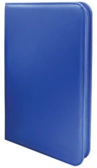 Accessori Cards - Raccoglitore grande - 9 tasche: Vivid zippered pro binder - blue