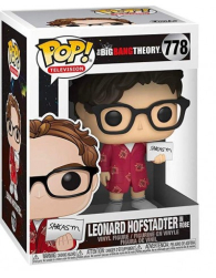 Actionfigure - Funko pop - the big bang theory: Leonard hofstadter in robe