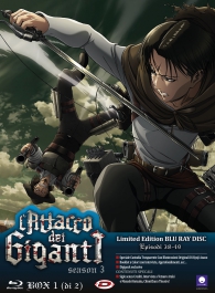 Bluray - Blu-ray l'attacco dei giganti - stagione 3 n.1