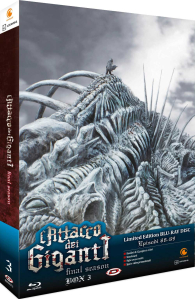 Bluray - Blu-ray l'attacco dei giganti - stagione 4 - final season n.3: Final season - parte 3