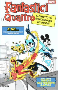 Fumetto - Fantastici quattro n.470: Variant disney what if