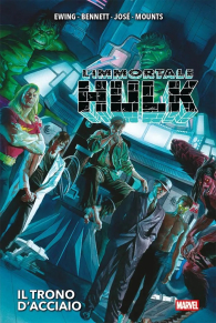 Fumetto - Marvel deluxe - l'immortale hulk n.3: Il trono d'acciaio