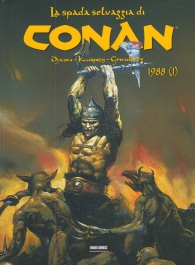 Fumetto - La spada selvaggia di conan - volume n.25: 1988