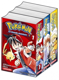 Fumetto - Pokemon la grande avventura - box n.1: Serie completa 1/3 con cofanetto