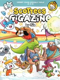 Fumetto - Scottecs gigazine n.28: Variant cover componibile n.2