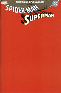 Fumetto - Spider-man/superman: Variant cover red blank