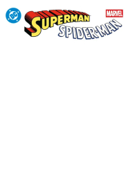 Fumetto - Superman/spider-man: Variant cover blank