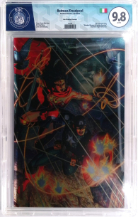 Fumetto Gradato - Batman / deadpool - incentive foil variant jim cheung: Fumetto gradato - 9.8