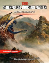 Gioco di ruolo - Dungeons & dragons - 5a edizione: Reincarnato - schermo del dungeon master