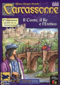 Gioco da tavolo - Carcassonne n.6: Il conte, il re e l'eretico