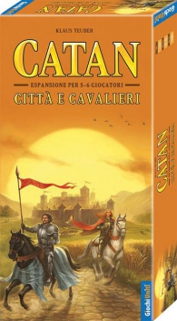 Gioco da tavolo - Catan: Città e cavalieri - espansione 5/6 giocatori