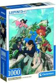 Gioco - Puzzle - lupin III: 1000 pezzi