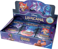 Box lorcana - il ritorno di ursula: 24 buste dell'espansione - english