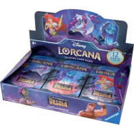 Box lorcana - il ritorno di ursula: 24 buste dell'espansione