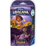 Mazzo lorcana - il ritorno di ursula - starter deck: Ambra/ametista - mirabel/bruno