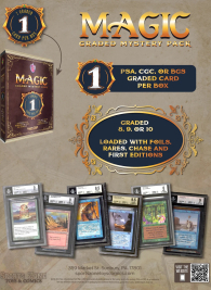 Box magic the gathering - graded mystery pack
