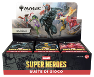 Box marvel super heroes: 30 buste di gioco