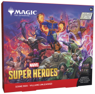 Box marvel super heroes: Scene box display - villains unleashed