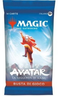 Busta avatar: la leggenda di aang: Busta di gioco