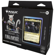 Mazzo commander - final fantasy: Scion e stregoneria - bianco/blu/nero