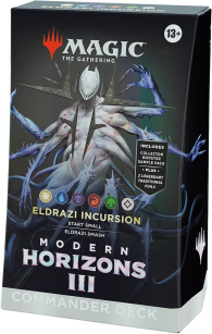 Mazzo commander - orizzonti di modern iii: Eldrazi incursion - bianco/blu/nero/rosso/verde