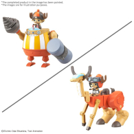 Modellino - One piece - chopper robo super 4&5: Kung fu tracer & walk hopper