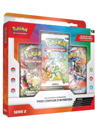 Pokemon - Box pokemon: Collezione illustrazione - primi compagni d'avventura - serie 2