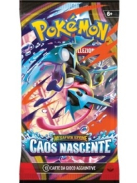 Busta pokemon - megaevoluzione - caos nascente