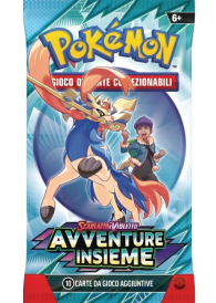 Busta pokemon - scarlatto e violetto - avventure insieme