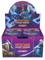 Box riftbound - league of legends - unleashed: 24 buste