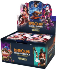 Box riftbound - league of legends - origins: 24 buste