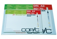 Scrittura e Disegno - Copic - alcohol marker pad A4: 50 fogli da disegno - 70 g/mq
