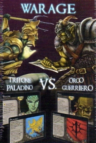 Mazzo warage: Tritone paladino vs orco guerriero